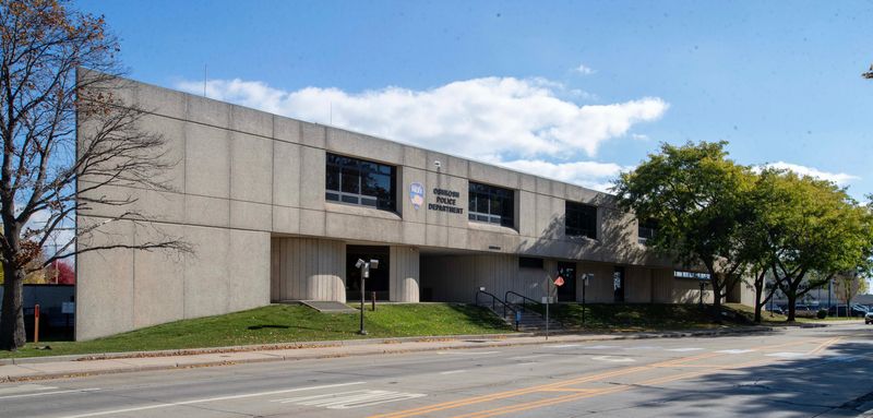 The Oshkosh Police Department building as seen, Wednesday, October 29, 2025, in Oshkosh, Wis.
