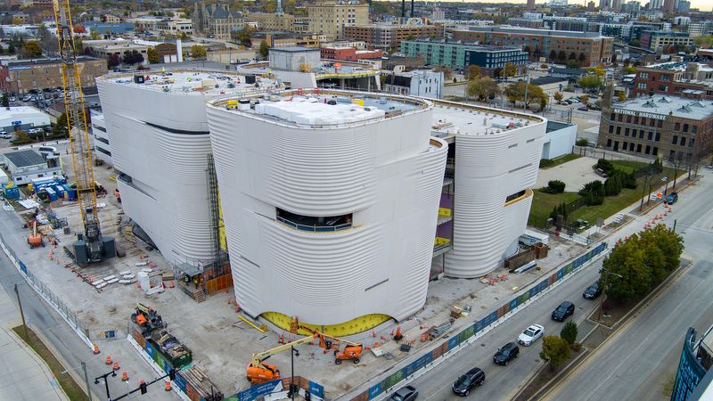 The new Nature and Culture Museum of Wisconsin opens in 2027, replacing the Milwaukee Public Museum. It's under construction at North Sixth Street and West Highland Avenue.