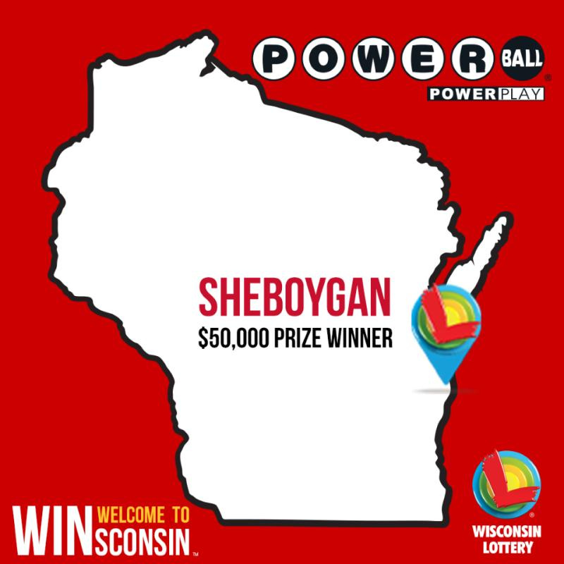 A Sheboygan Kwik Trip sold a winning $50,000 Powerball ticket for the Nov. 22, 2025, drawing.