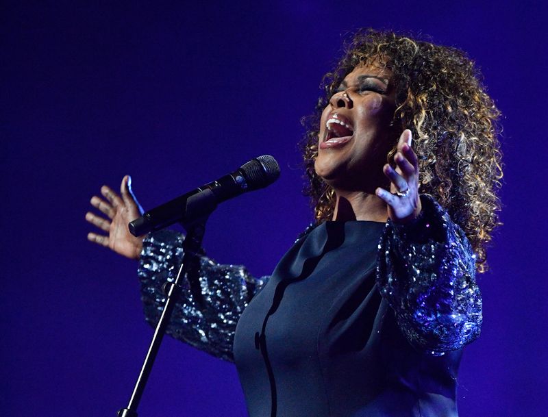 CeCe Winans performs at the Gospel Music Association (GMA) 50th Annual Dove Awards at Lipscomb University’s Allen Arena Tuesday, Oct. 15, 2019, in Nashville, Tenn. ORG XMIT: TNNAT (Via OlyDrop)