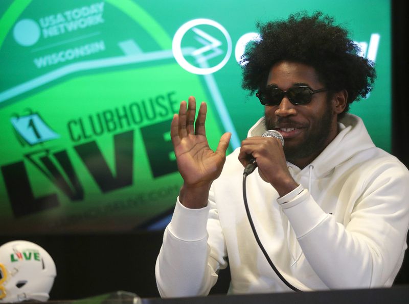 Green Bay Packers wide receiver Romeo Doubs appeared on Clubhouse Live on Monday, Dec. 15. The event was part of Doubs' holiday toy drive and was held in The Fox Club inside Neuroscience Group Field at Fox Cities Stadium in Grand Chute.