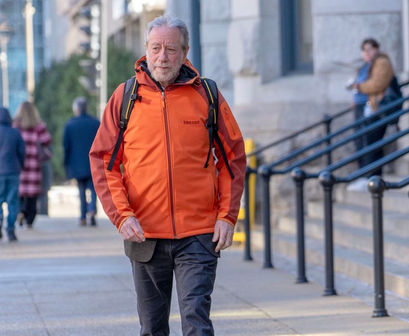 Alan Freed, Judge Hannah Dugan's clerk leaves the courthouse after testifying on the third day of Milwaukee County Judge Hannah Dugan's federal obstruction case at the Milwaukee Federal Building and U.S. Courthouse in Milwaukee, Wisconsin on Dec. 17, 2025.