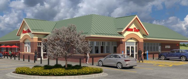 A rendering of a Kwik Trip proposed at 3383 Hoover Road and 5278 Portage County HH in Stevens Point.