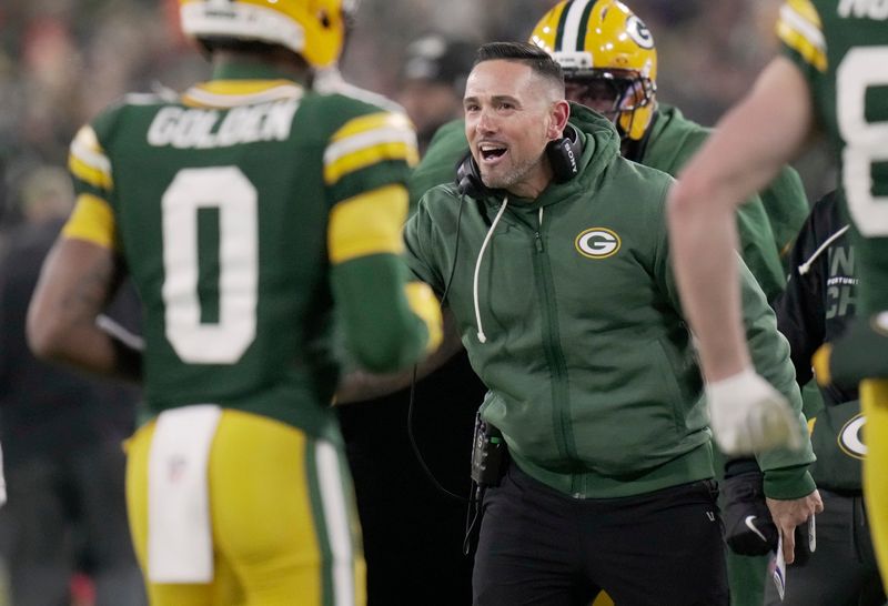 Green Bay Packers head coach Matt Lafleur.