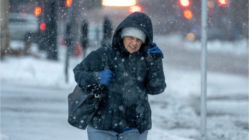 Wochit video screenshot for Wisconsin extreme cold weather