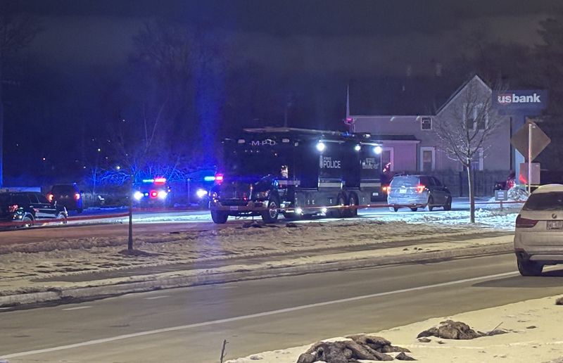Milwaukee police respond to the scene following an officer-involved shooting near the intersection of North 98th Street and West Lisbon Avenue in Milwaukee on Tuesday, Feb. 3, 2026.