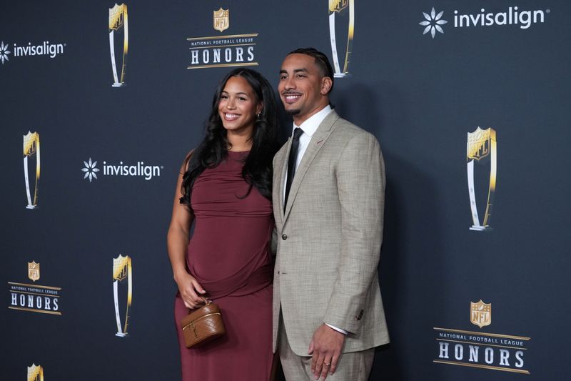 Jordan Love and his wife Ronika Stone.