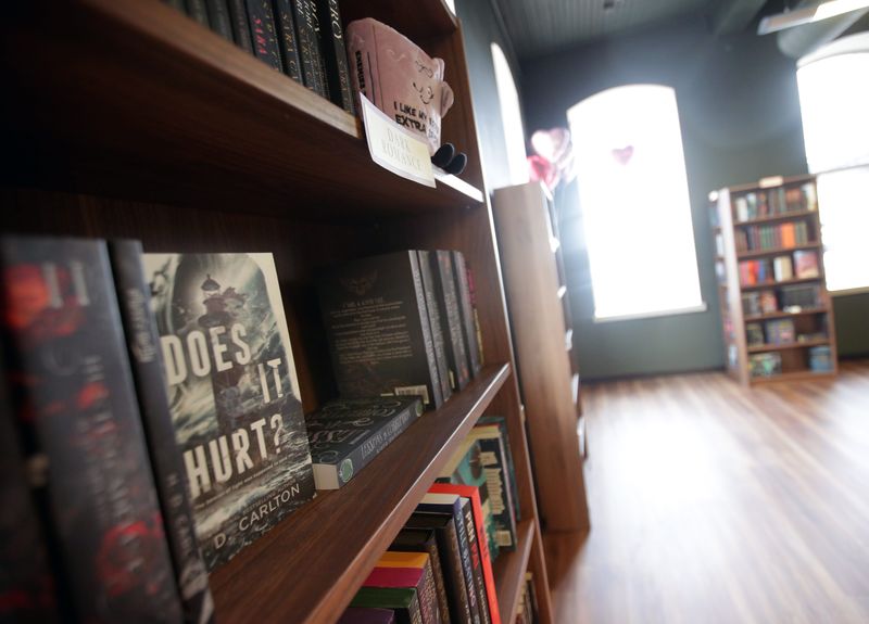 The Flora Shelves, a new bookshop and flower studio in Appleton, on Feb. 10, 2026.