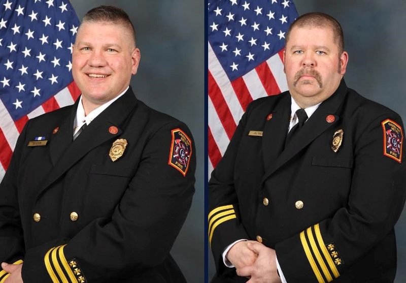 Ray Fuiten, left, and Eric Jeltema have been appointed as interim fire chiefs for the Green Bay Metro Fire Department.