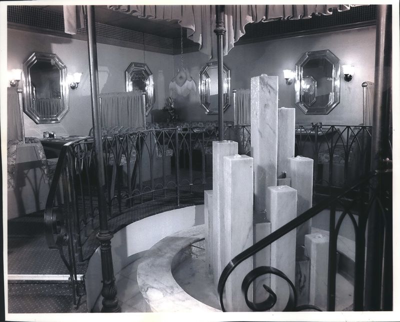 Porta Bella restaurant in Madison has been open since 1968. This photo of a fountain made from Italian marble is from 1994.