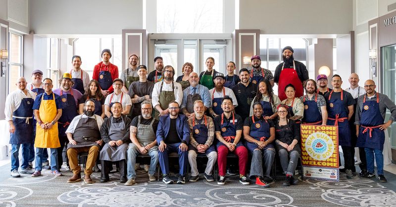 Chefs from Milwaukee and across the country came together for 2025's Dim Sum Give Some event, an annual cooking festival hosted by chefs Dan Jacobs and Dan Van Rite that raises money for the Kennedy's Disease Association.