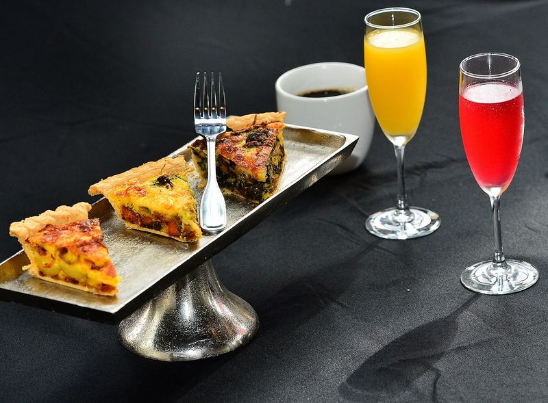 These are a sample of the quiches that may be part of the Easter Brunch.