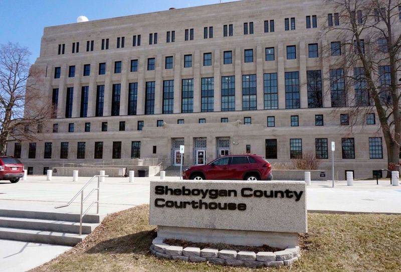 The Sheboygan County Courthouse as seen, Monday, March 30, 2026, in Sheboygan, Wis.