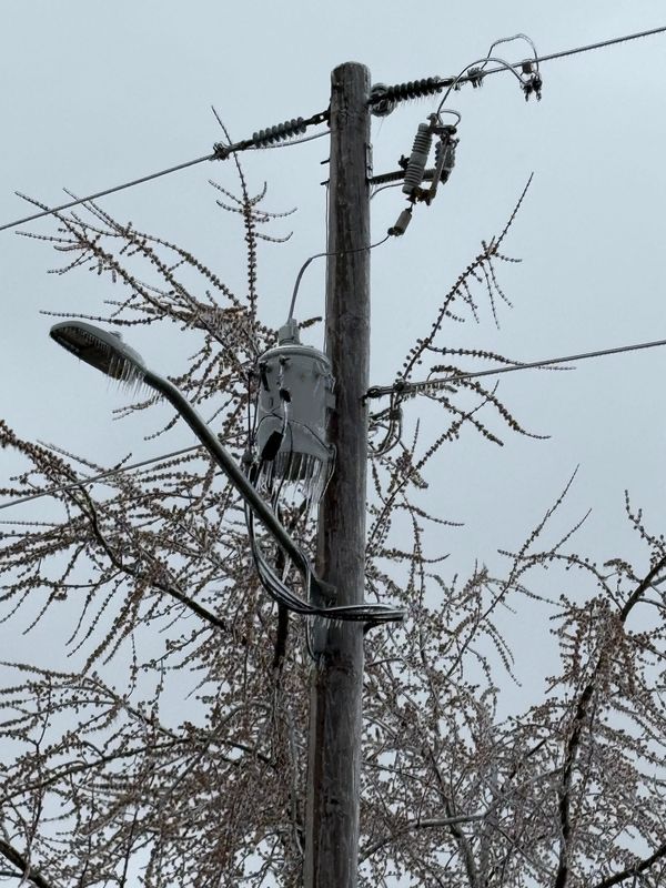 More than 16,500 Wisconsin Public Service customers in Portage County, Wisconsin, remain without power at 8:45 p.m. April 2, 2026, after an ice storm moved through Central Wisconsin.