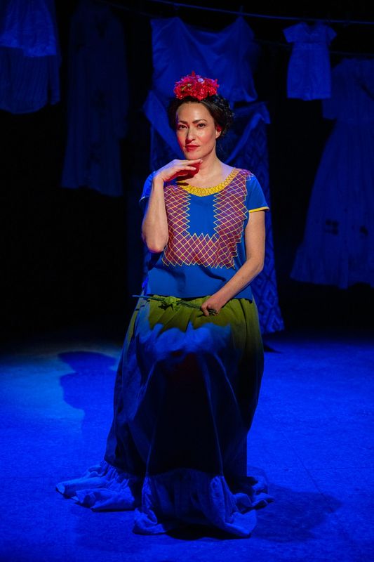 Vanessa Severo performs in "Frida ... A Self Portrait," staged by Milwaukee Repertory Theater through May 17.