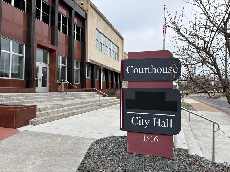The Portage County Courthouse in Stevens Point, Wisconsin, is pictured on Tuesday, April 14, 2026.