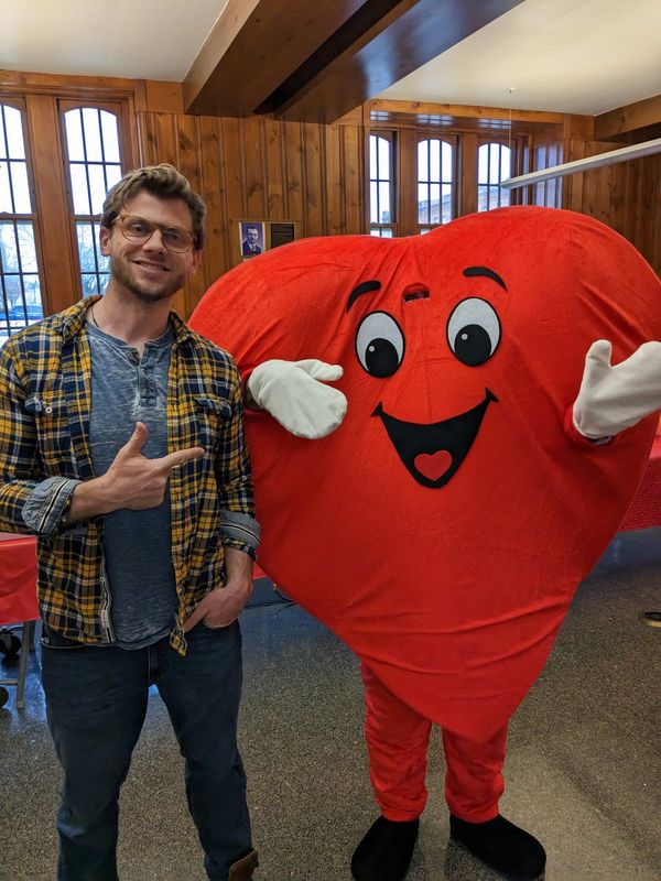 Charlie Berens attending the 2025 Heart-A-Rama in Two Rivers, Wis.