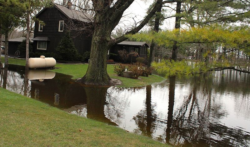 Randy and Jane Kriewaldt have lived in the same home on the Wolf River for over 50 years and are dealing with floodwater from the river.