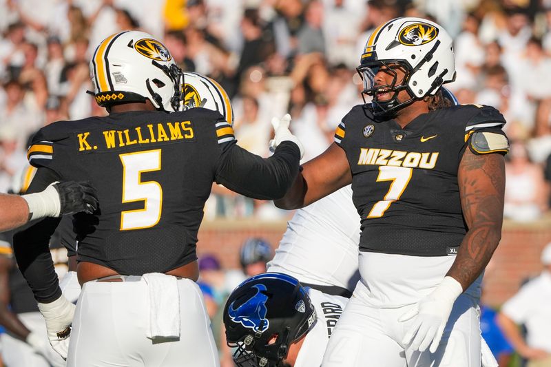 Missouri defensive tackle Chris McClellan (7) could contribute early for the Packers.