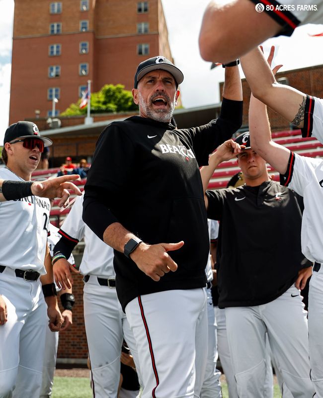 Jordan Bischel, a Green Bay Notre Dame and St. Norbert College graduate, has thrived as the baseball coach at the University of Cincinnati.