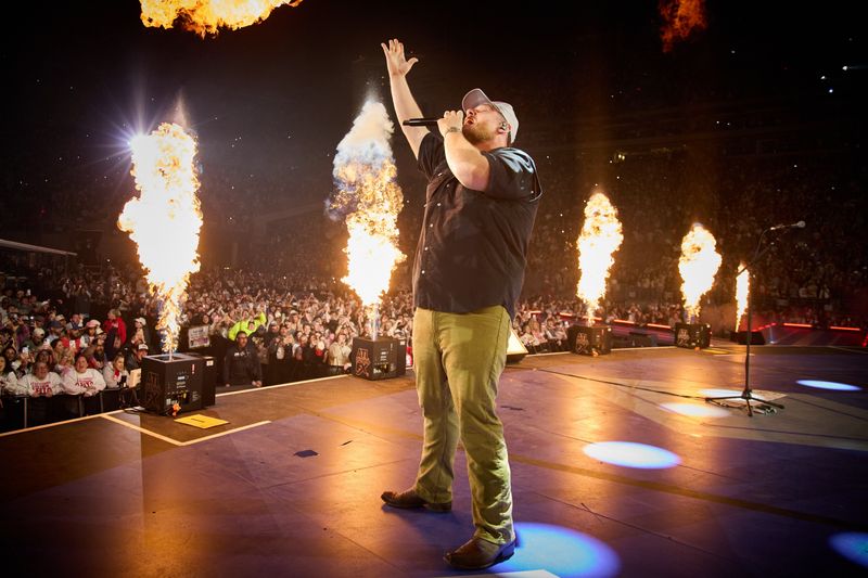 Luke Combs' April 25 concert at the Ohio Stadium drew 97,367 fans, marking the largest single-night concert attendance at the stadium.
