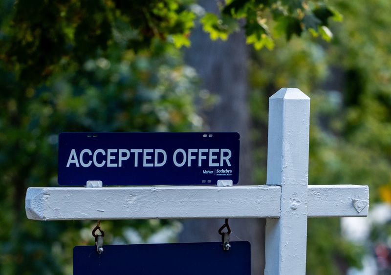 A “Accepted Offer” sign is seen outside of a home in the Northpoint neighborhood on Tuesday October 15, 2024 in Milwaukee, Wis.



Jovanny Hernandez / Milwaukee Journal Sentinel