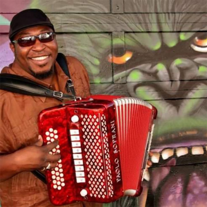 Zydeco accordionist and party band leader Dwight Carrier brings BlackCat Zydeco to downtown's Leicht Memorial Park for this summer's Levitt AMP Green Bay Music Series.