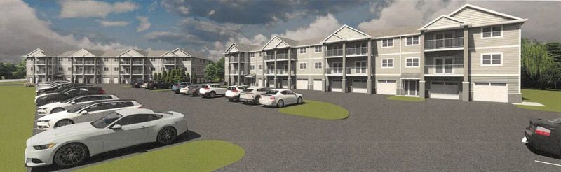 Proposed apartment complex at 3000 Forest Avenue in Two Rivers, Wis.