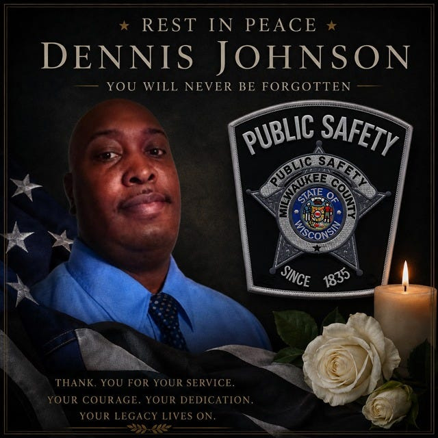 Milwaukee County Courthouse security guard Dennis Johnson died in a shooting May 8.