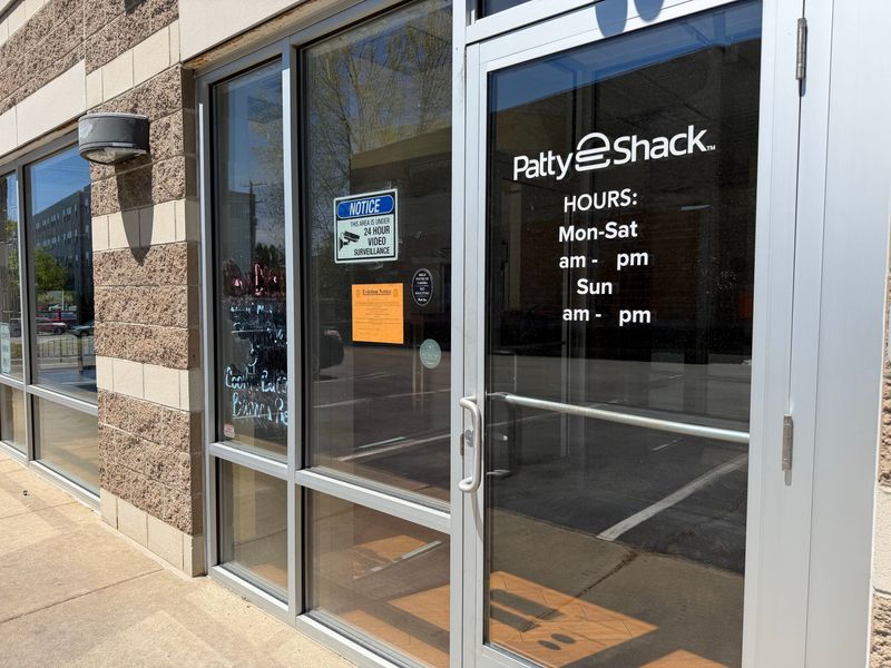 Patty Shack, 2121 S. Kinnickinnic Ave., has an eviction notice posted on its door dated May 8.