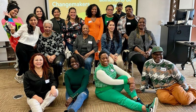 Milwaukee Changemakers cohort of "changemakers" who were provided training to combat food insecurity with a focus on "long term, community driven" progress.