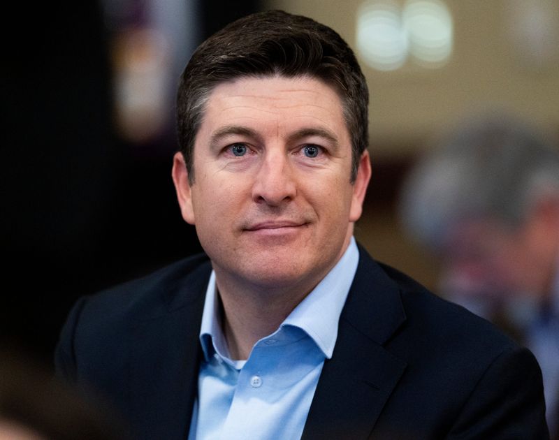 U.S. Rep. Bryan Steil is seen during the 2026 Republican Party of Wisconsin State Convention on Saturday May 16, 2026 at the Kalahari Resorts & Conventions in Baraboo, Wis.
