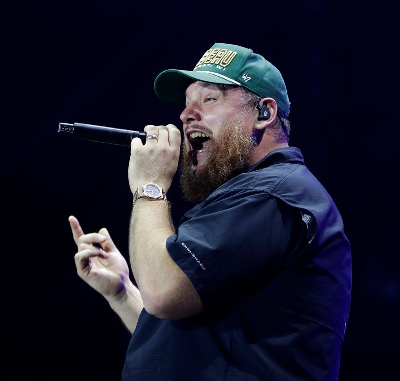 Country musician Luke Combs performs May 16 at Lambeau Field, his second of back-to-back nights at the Green Bay Packers stadium.