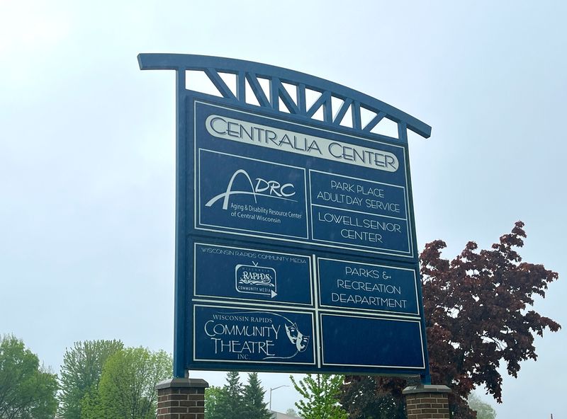 The Wisconsin Rapids Community Theatre auditorium is inside the Centralia Center at 220 Third Ave. S., Suite No. 6 in Wisconsin Rapids.