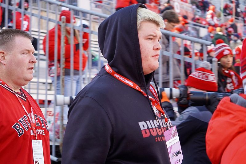 Reed Gerken was at Ohio Stadium to watch the Ohio State Buckeyes take on the Michigan Wolverines in an NCAA football game on Saturday Nov. 30, 2024.