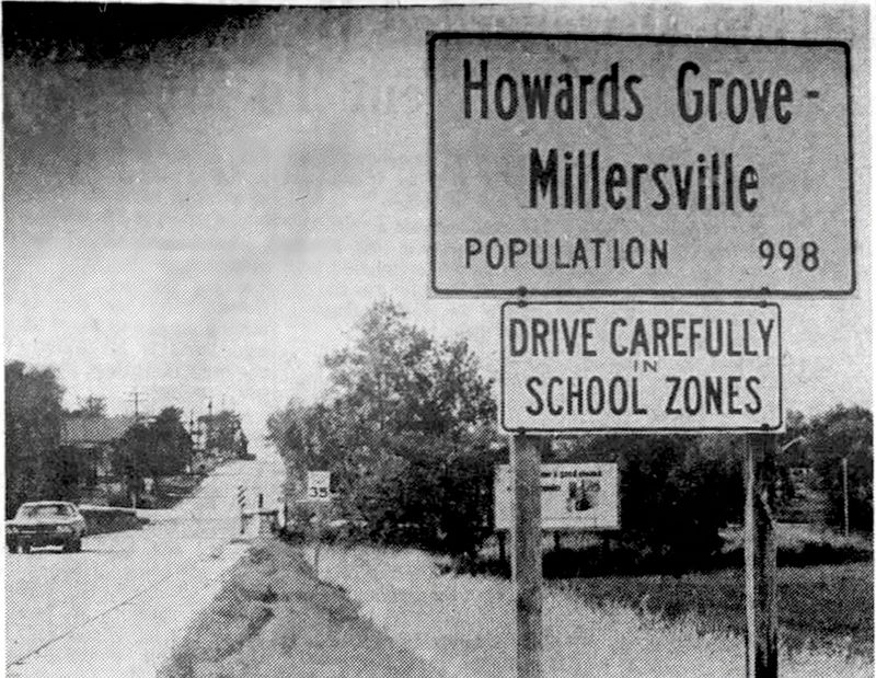In 1971, Howards Grove-Millersville residents voted to shorten the village’s name to just Howards Grove. An Oct. 14, 1971, edition of the Sheboygan Press explored the issue.
