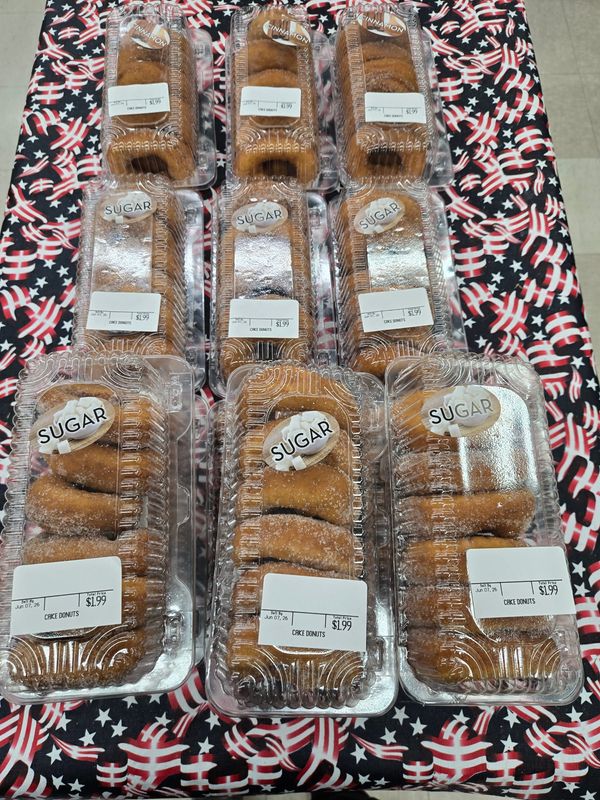 Piggy Wiggly donuts were voted best in an informal reader poll ahead of National Donut Day, which is the first Friday in June.