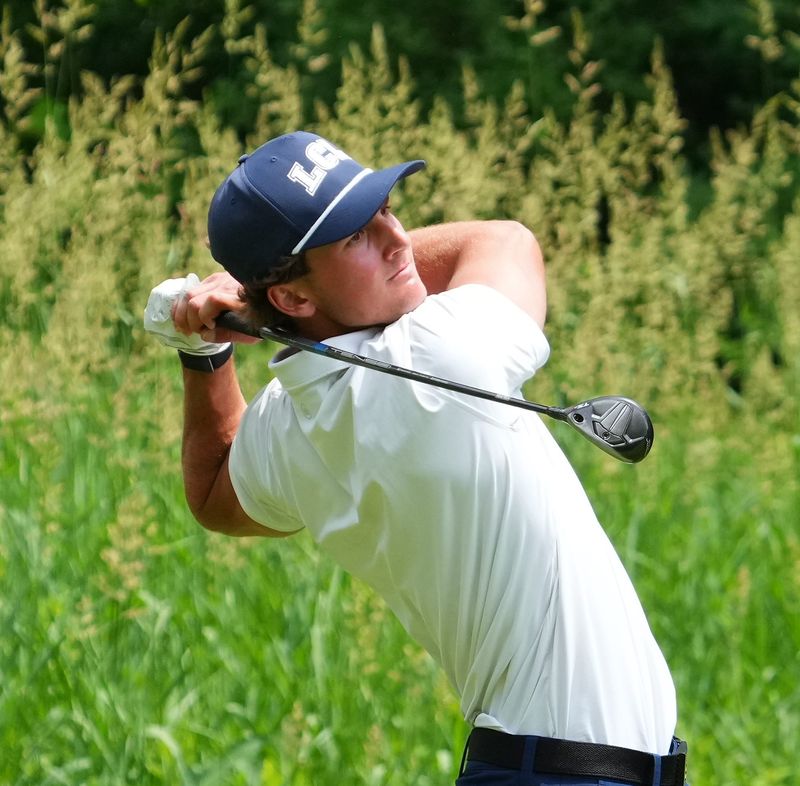 Lake Country Lutheran's Max Zastrow competes in the 2026 WIAA state boys golf tournament at University Ridge Golf Course in Madison, Wisconsin, on Monday, June 8.