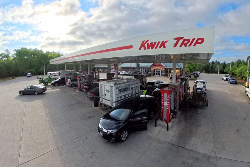 Kwik Trip gas station and convenience at 10360 N Cedarburg Rd. in Mequon, Wisconsin on June 11, 2026.