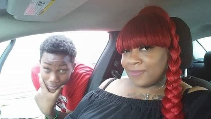 Jaylyn Brown is seen with his mother, D'Lynn Brown, in an undated photo. Milwaukee police shot and killed him during a standoff June 12.
