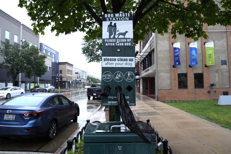 Appleton Downtown Inc. maintains a dog waste station near Houdini Plaza in the 100 block of West College Avenue.