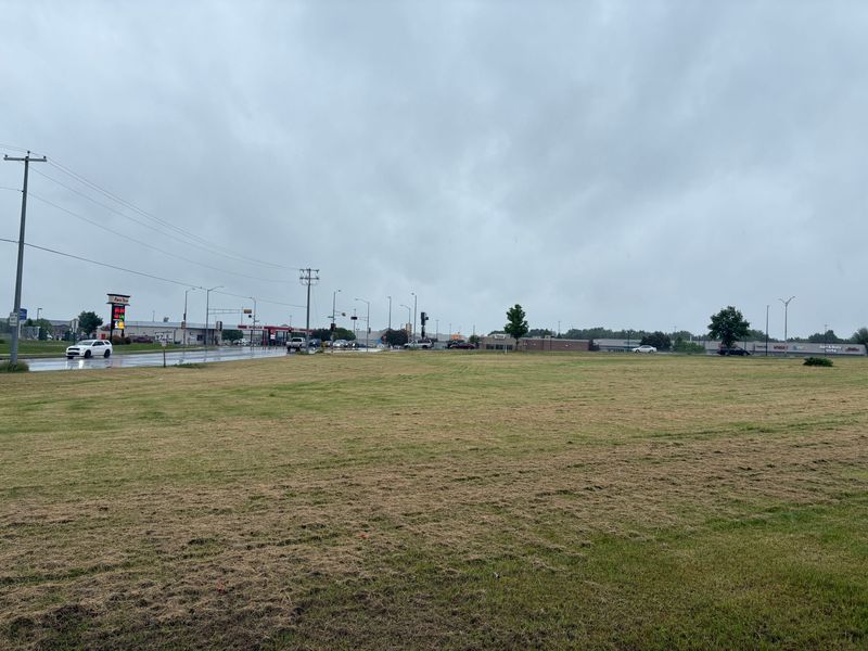 The northern portion of a currently vacant 2-acre property along North Central Avenue, near the intersection of North Peach Avenue, in Marshfield, Wisconsin, will be the future home of a new Panda Express restaurant on the city's northside. The vacant corner lot is at a high-traffic intersection across from Walmart and Kwik Trip.