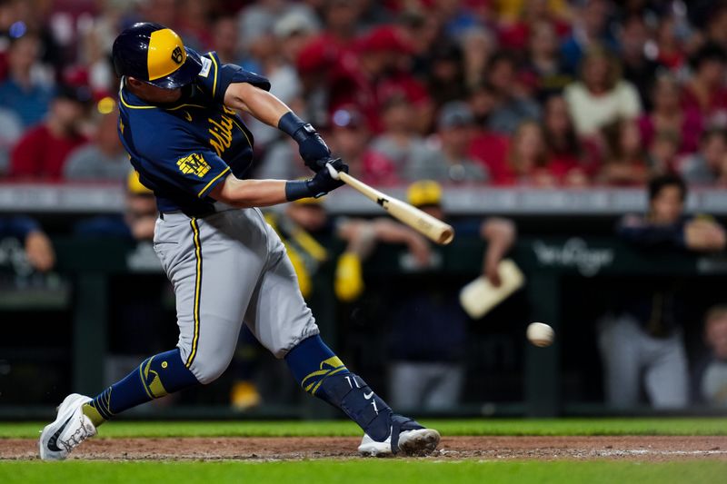 Andrew Vaughn was batting .351 with a .970 OPS but since coming off the injured list was eighth among Brewers for plate appearances.
