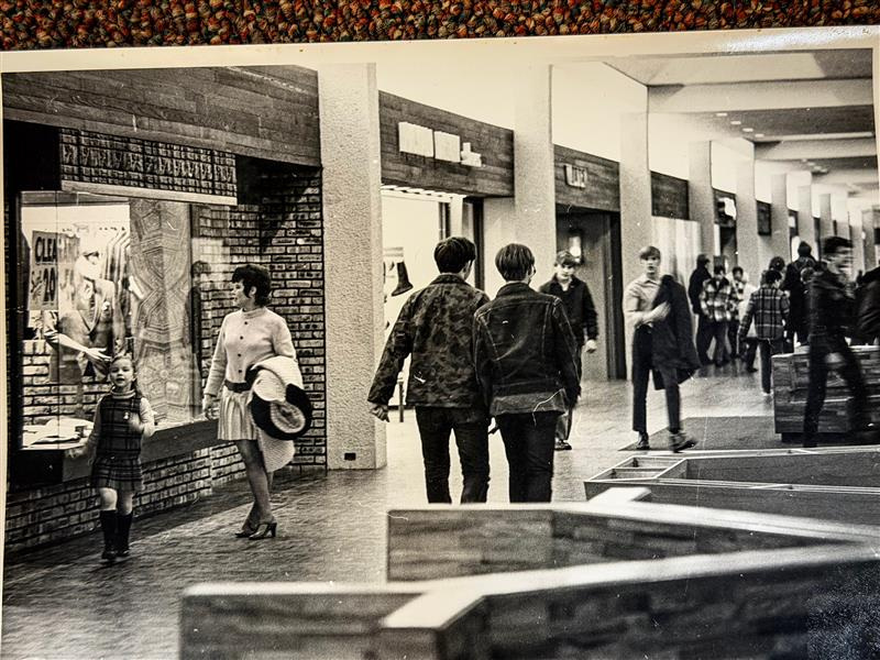 A picture from inside the old Park Plaza mall.