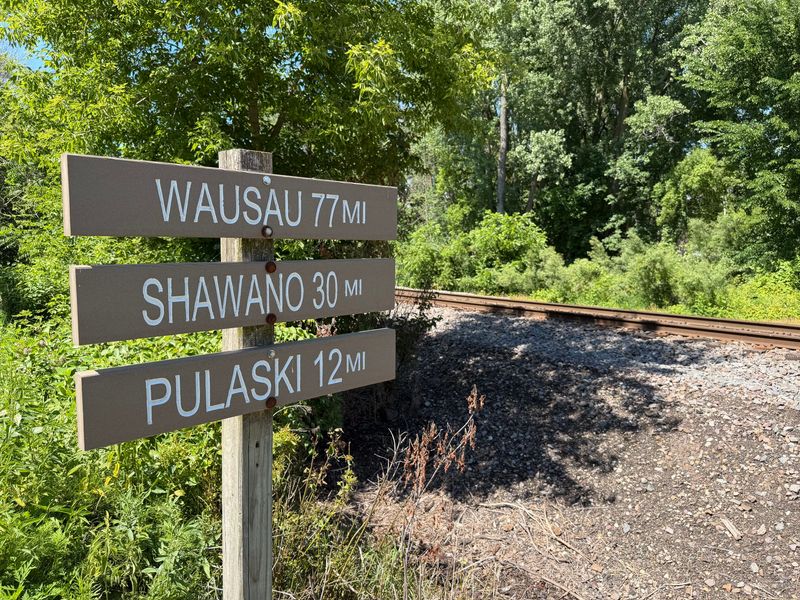 The rail line Mountain-Bay State Trail runs along June 26, 2026.