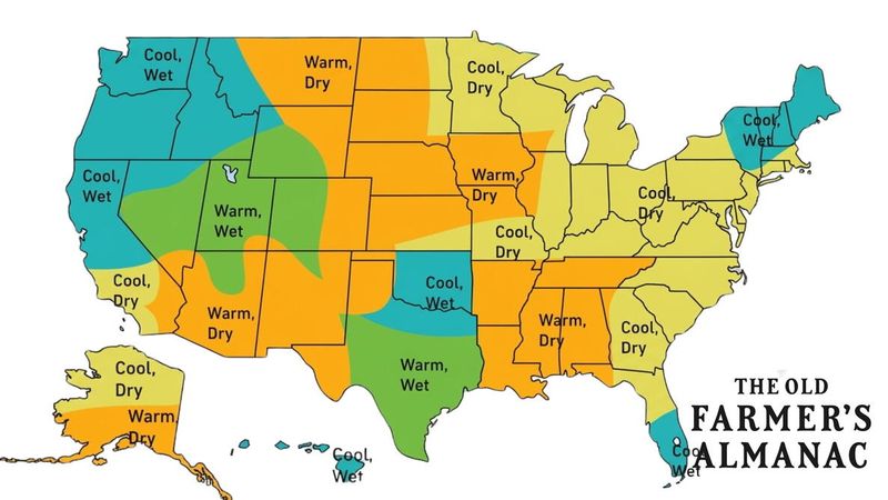The Old Farmer's Almanac predicts a cool and dry Fall for Milwaukee.