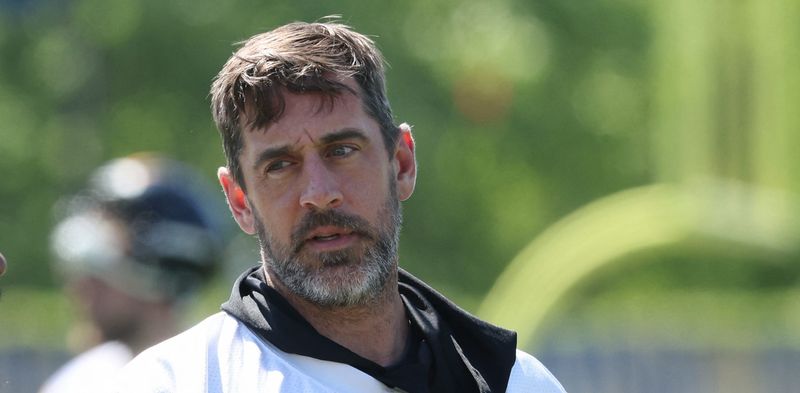 Aaron Rodgers took aim at Dr. Anthony Fauci during his appearance on "The Pat McAfee Show" on Aug. 3.