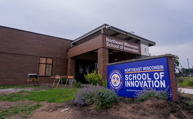 The Northeast Wisconsin School of Innovation is seen Aug. 5 at 2740 W. Mason St. in Green Bay.
