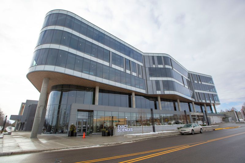 Exact Sciences facility at 5501 Endeavor Lane in Madison on Wednesday, Jan. 12, 2022. The company is planning a $350 million expansion, creating 1,300 jobs.
